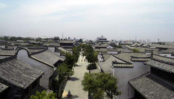 台儿庄古城全景