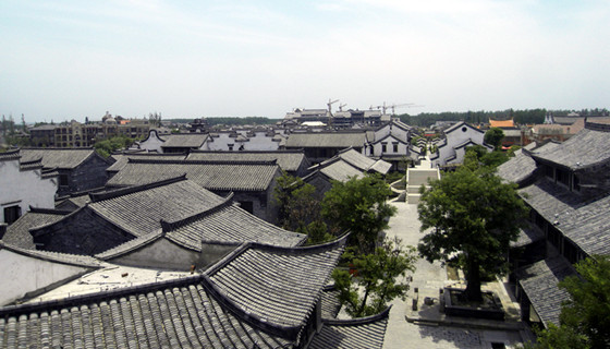 台儿庄古城全景