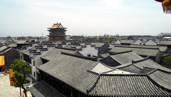 台儿庄古城全景