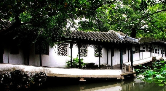 台儿庄古城徽派建筑