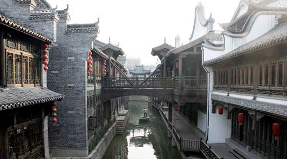 枣庄台儿庄古城月老河