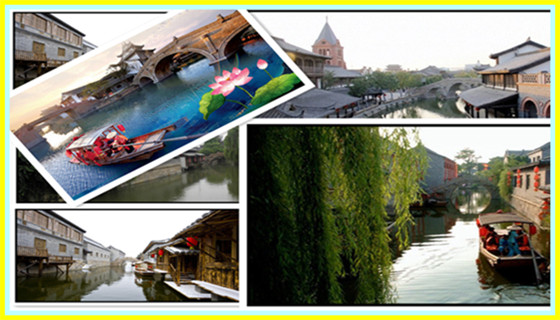 <a href='https://www.0632jj.cn/biecheng/565.html' target='_blank'><u>台儿庄运河古城</u></a>内的水乡建筑组合图 <a href='https://www.0632jj.cn/' target='_blank'><u>台儿庄古城</u></a>的水乡建筑