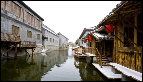 台儿庄古城水乡建筑风格