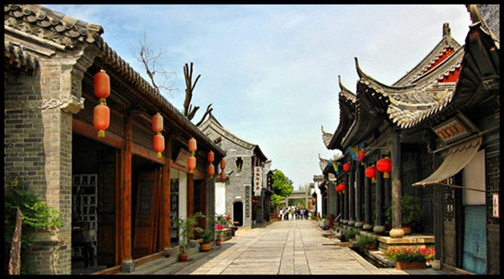台儿庄古城景区内大衙门街 台儿庄古城景区简介