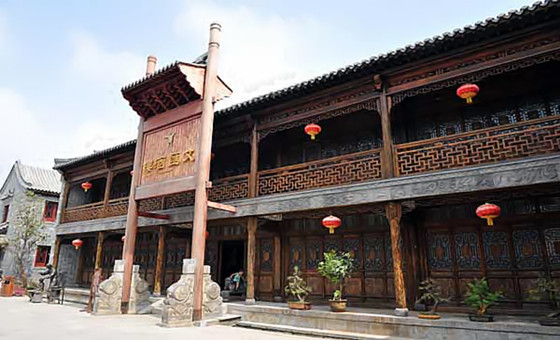 文汇酒楼 台儿庄古城台城旧志景区文汇酒楼