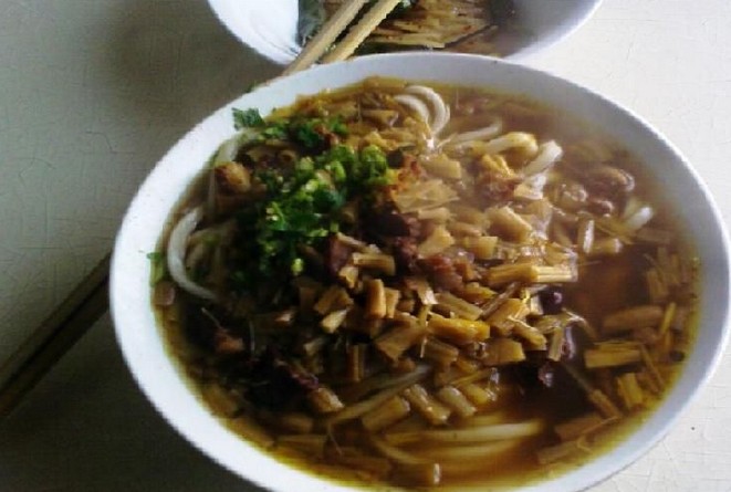 台儿庄古城黄花牛肉面