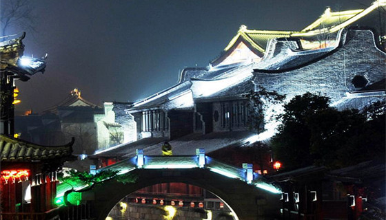 2020年枣庄台儿庄二日游攻略之台儿庄夜景