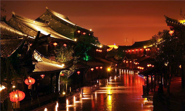 2020台儿庄古城门票攻略之台儿庄古城夜景