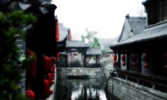 秋季国庆节自驾游台儿庄古城