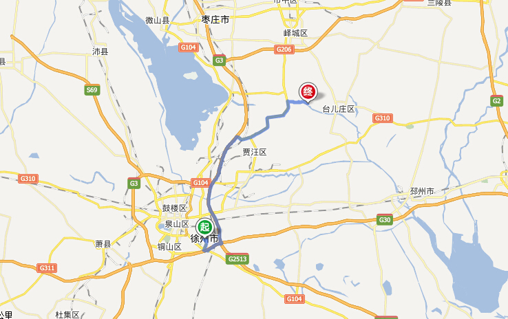 台儿庄古城游览路线地图_徐州到台儿庄