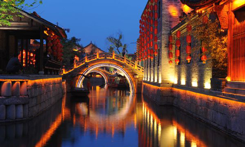 台儿庄古城必看景点之广源桥 台儿庄古城必看景点之广源桥