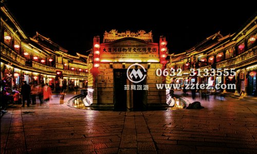 看夜景方便的台儿庄古城住宿 -台儿庄古城夜景