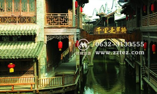 枣庄台儿庄古城住宿临水的 伴流水声入眠