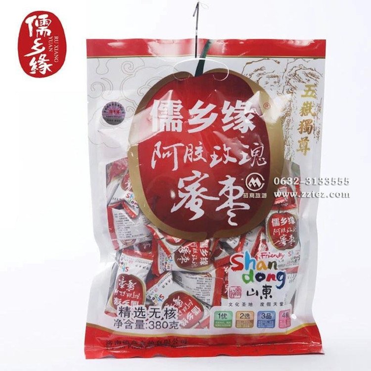 儒乡缘阿胶玫瑰蜜枣,儒乡缘阿胶蜜枣（袋装）