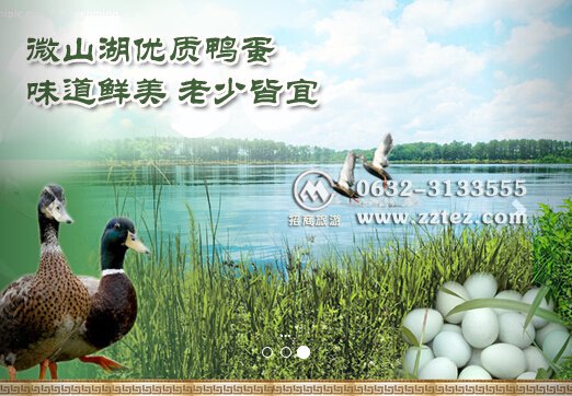 微山湖咸鸭蛋,微山湖特产NO.1