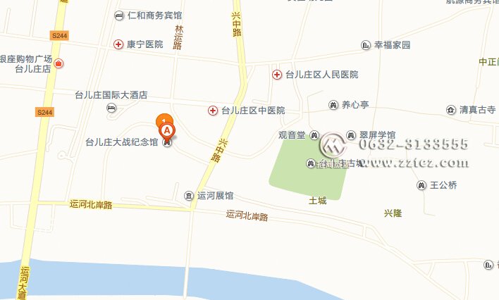 台儿庄大战纪念馆地址 交通路线