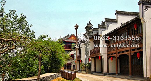 台儿庄古城美丽的顺河街