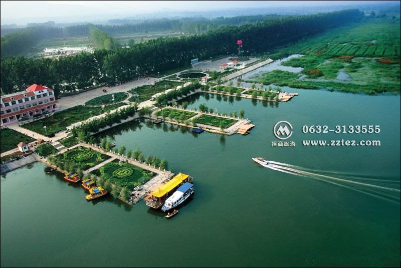 美丽的微山湖湿地公园欢迎您