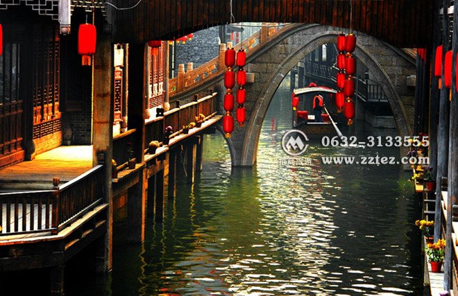 台儿庄豪华二日游-台儿庄古城夜景
