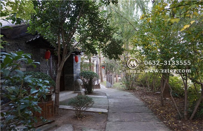 台儿庄古城月河街 台儿庄古城月河街