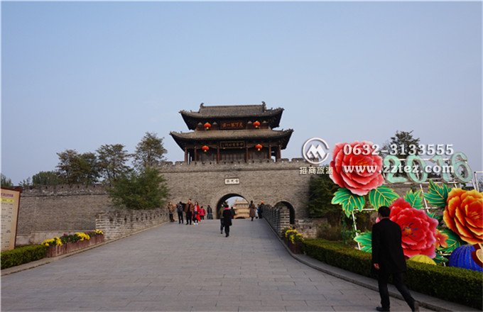 台儿庄古城西城门 台儿庄古城西城门