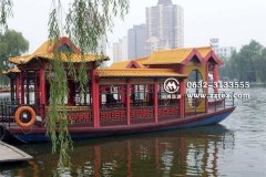 台儿庄古城外河画舫船价格_时间及路线