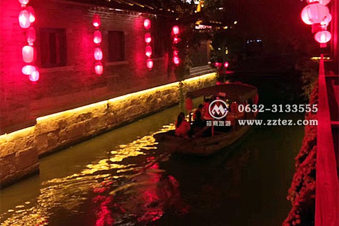 台儿庄古城船妹子