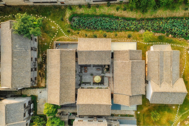 台儿庄古城内望水居客栈