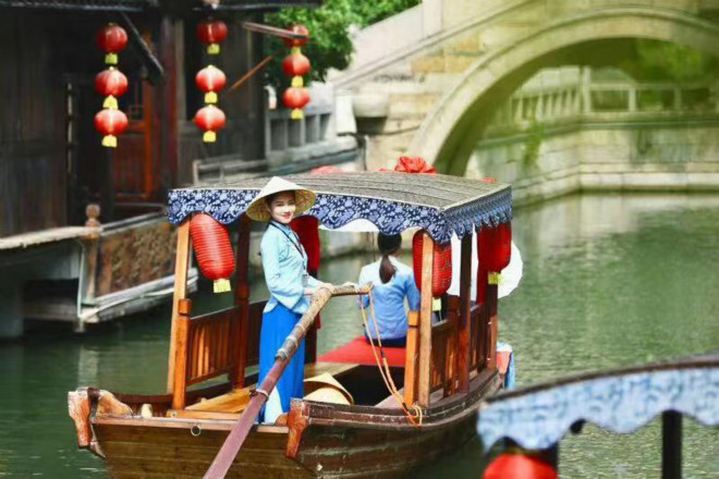 台儿庄古城游览路线地图——西门安澜景区