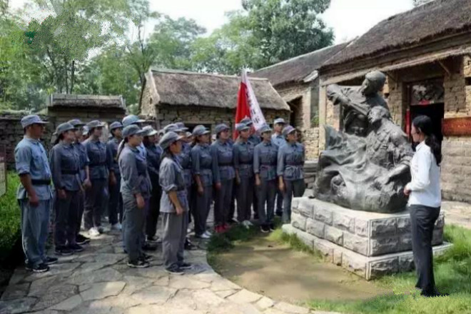 沂蒙精神红嫂影视基地党性学习