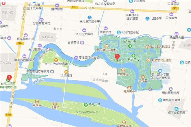 枣庄有哪些红色教育基地_枣庄红色教育基地有哪些-台儿庄古城位置