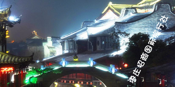 台儿庄古城月老河夜景 <a href='https://www.0632jj.cn/' target='_blank'><u>台儿庄古城</u></a>夜景