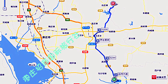 台儿庄古城到抱犊崮国家森林公园路线 台儿庄古城到抱犊崮森林公园路线