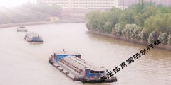 枣庄台儿庄运河是科学合理的水上航道