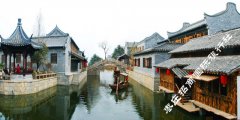 八大风格的古建筑汇聚古城台儿庄
