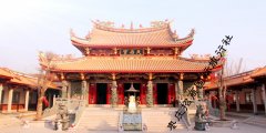台儿庄古城大型闽派建筑“天后宫”