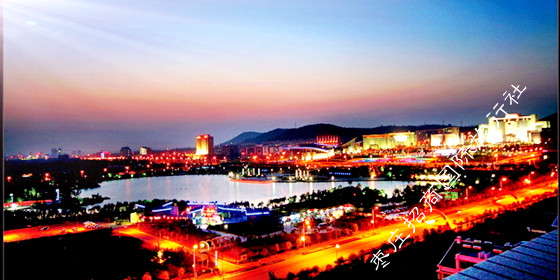 枣庄市夜景
