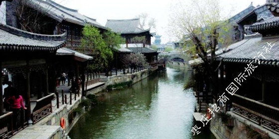 春天的古城台儿庄