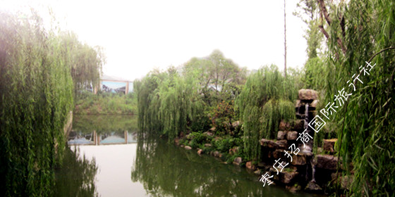 夏天的古城台儿庄