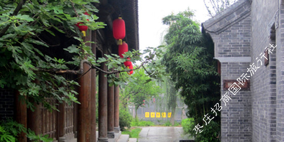 夏天的古城台儿庄