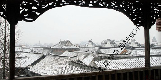 枣庄台儿庄古城冬景图 冬天的<a href='https://www.0632jj.cn/' target='_blank'><u>台儿庄古城</u></a>,古城台儿庄的冬天